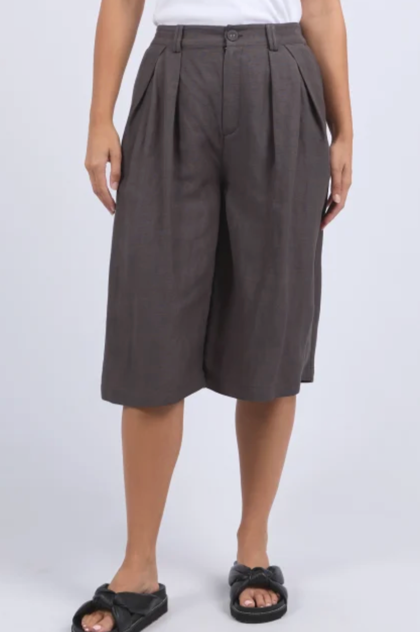 Foxwood Peyton Short - Charcoal