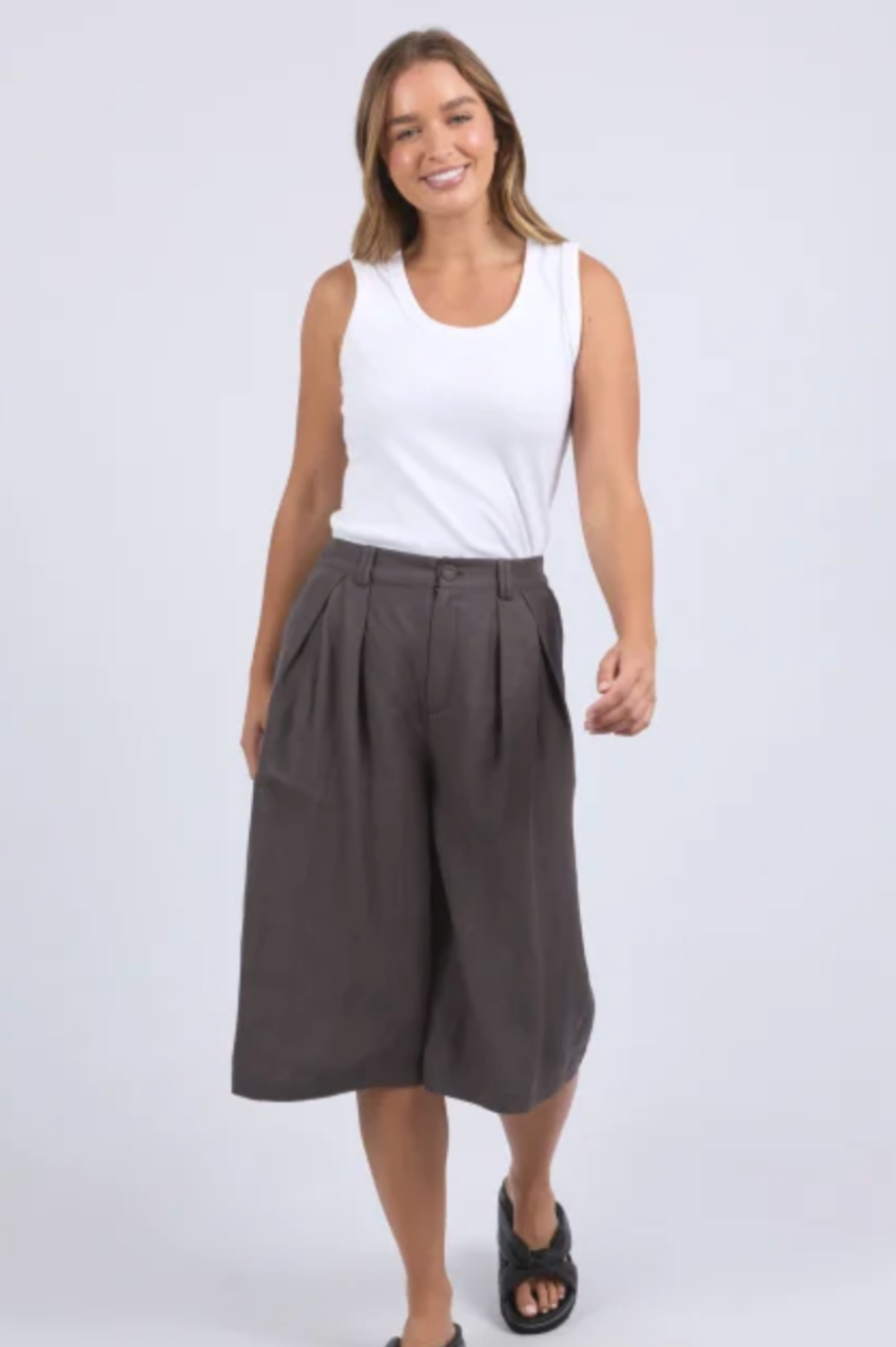 Foxwood Peyton Short - Charcoal