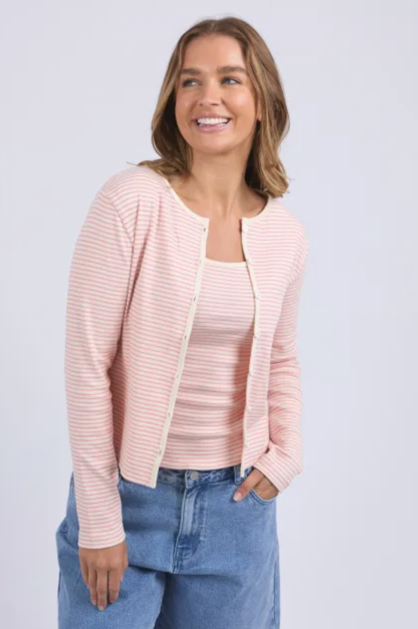 Foxwood Lorraine Cardi & Cami Set - Rose