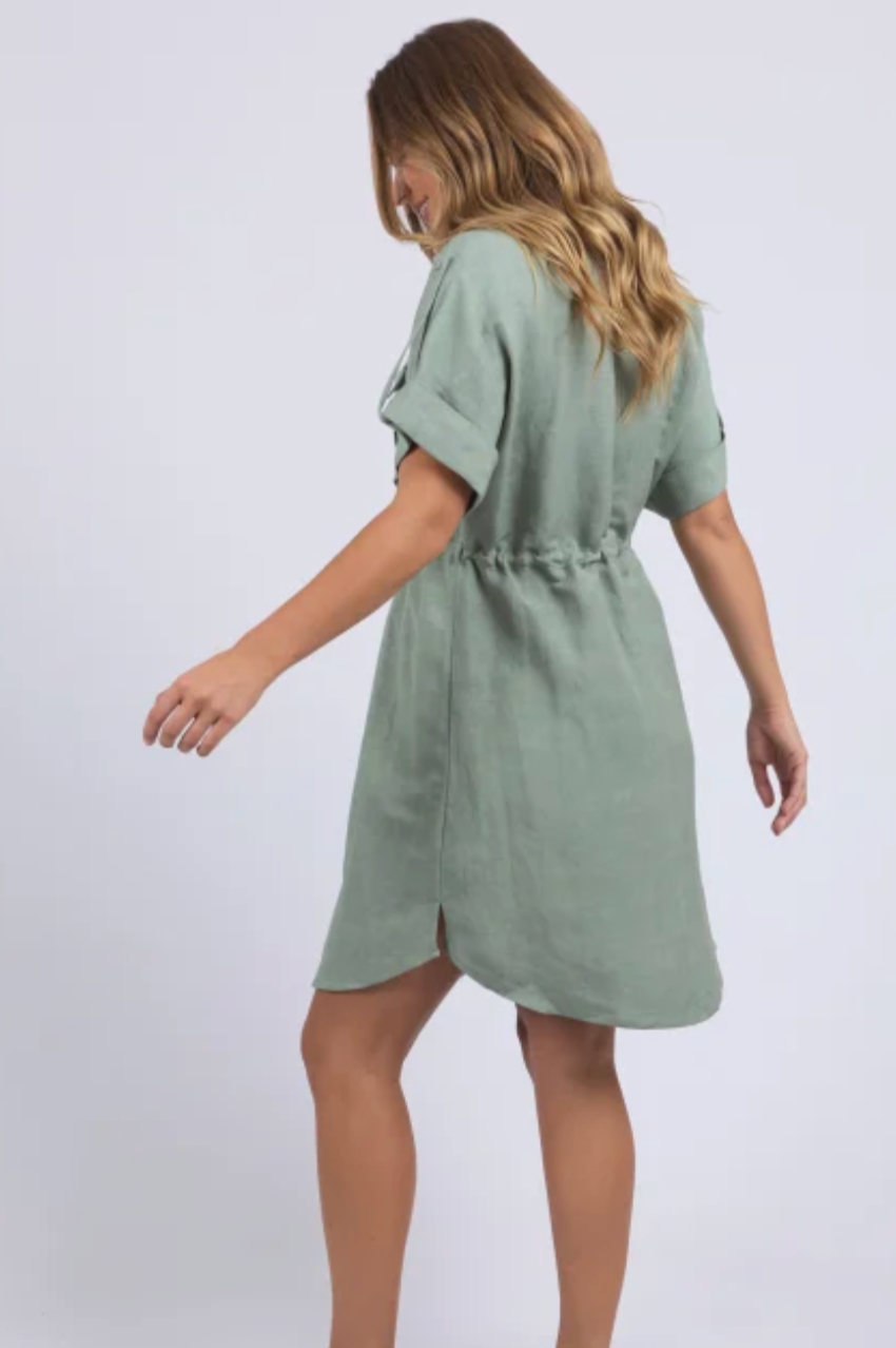 Foxwood Willow Shirt Dress - Iceberg