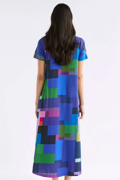 Sigel Tshirt Dress - Lucent Print