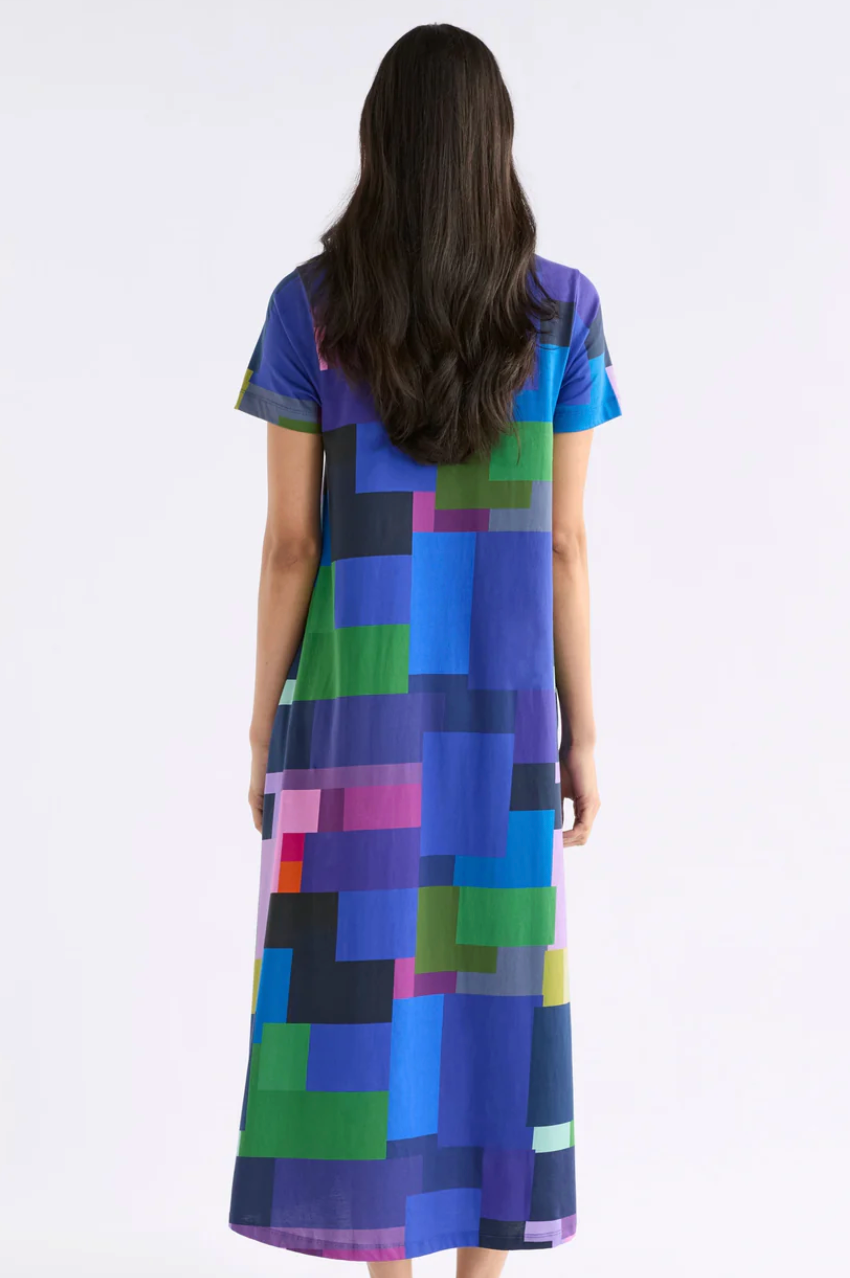 Sigel Tshirt Dress - Lucent Print