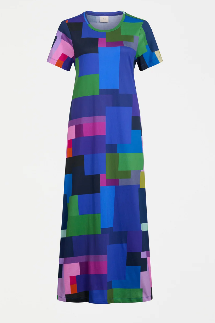 Sigel Tshirt Dress - Lucent Print