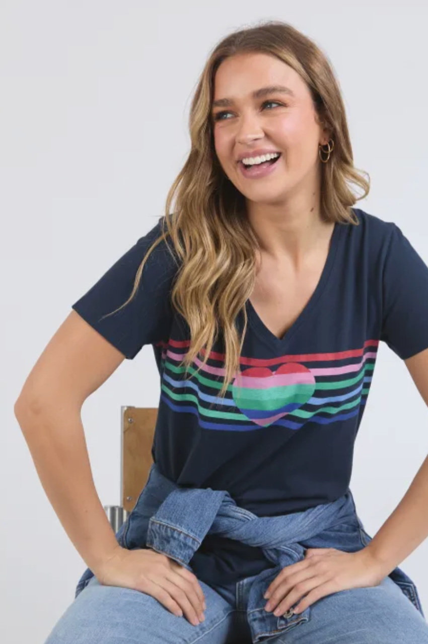 Elm Love Lines Tee