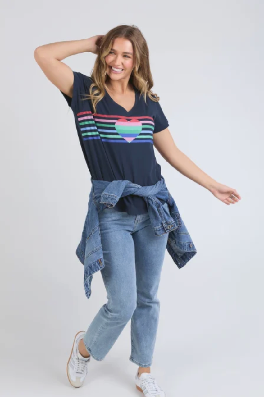 Elm Love Lines Tee