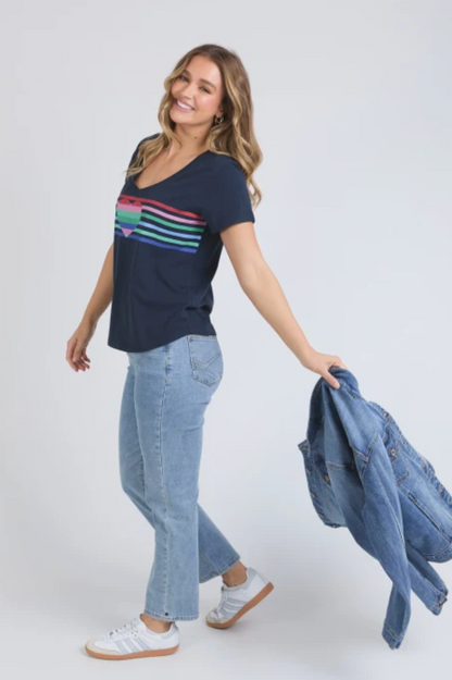 Elm Love Lines Tee
