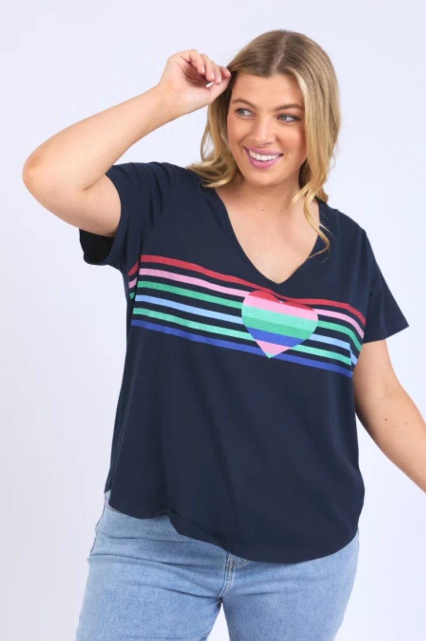 Elm Love Lines Tee