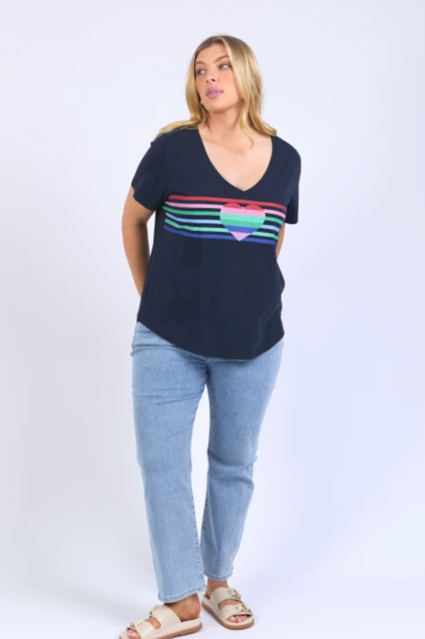 Elm Love Lines Tee