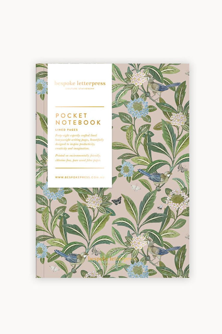 Pocket Notebook - Summer Garden/Lined