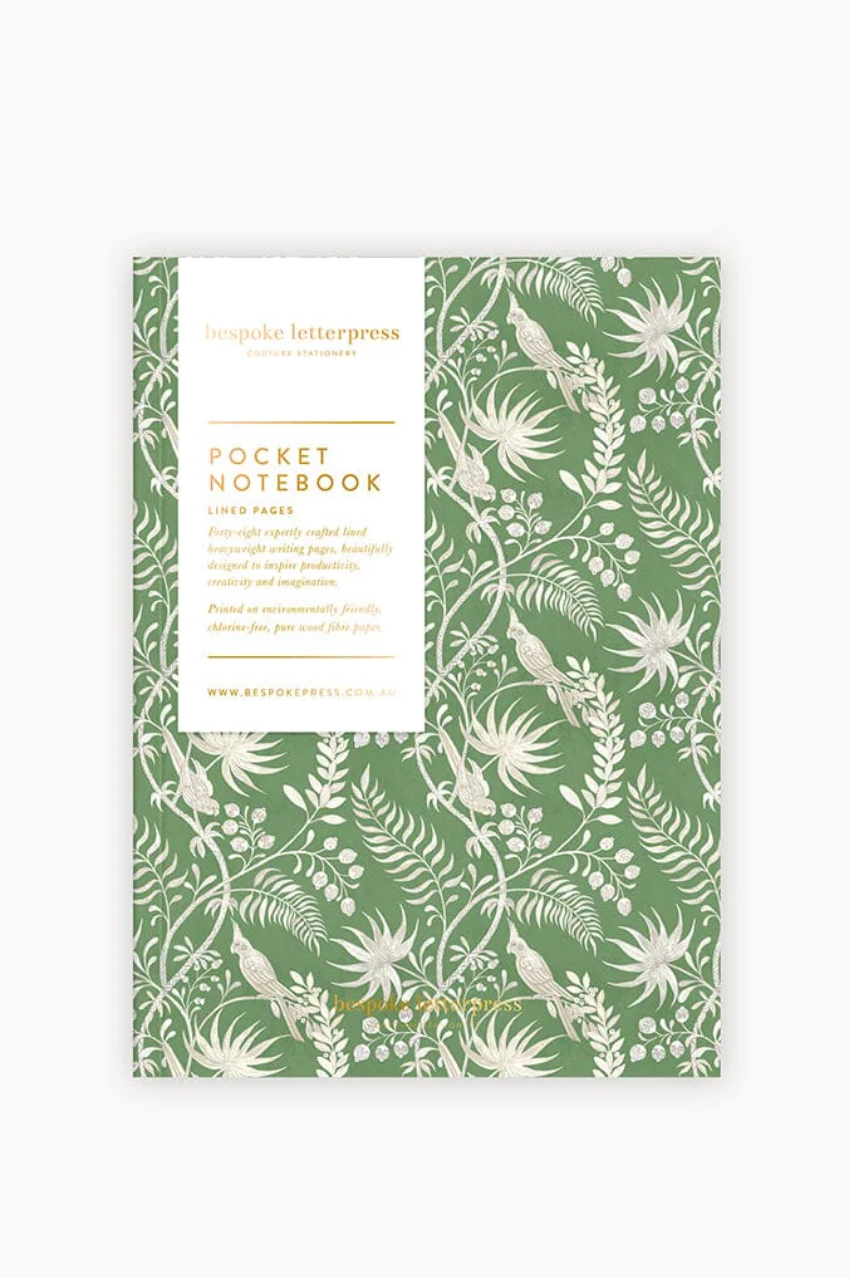 Pocket Notebook - Jardin Tropical/Lined
