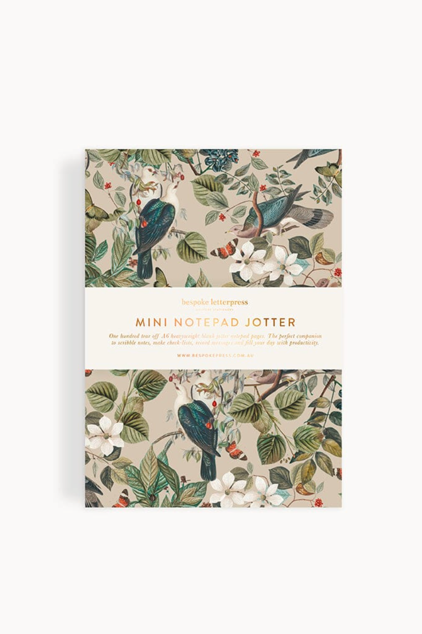 Notepad Mini Jotter - Botanical Grove