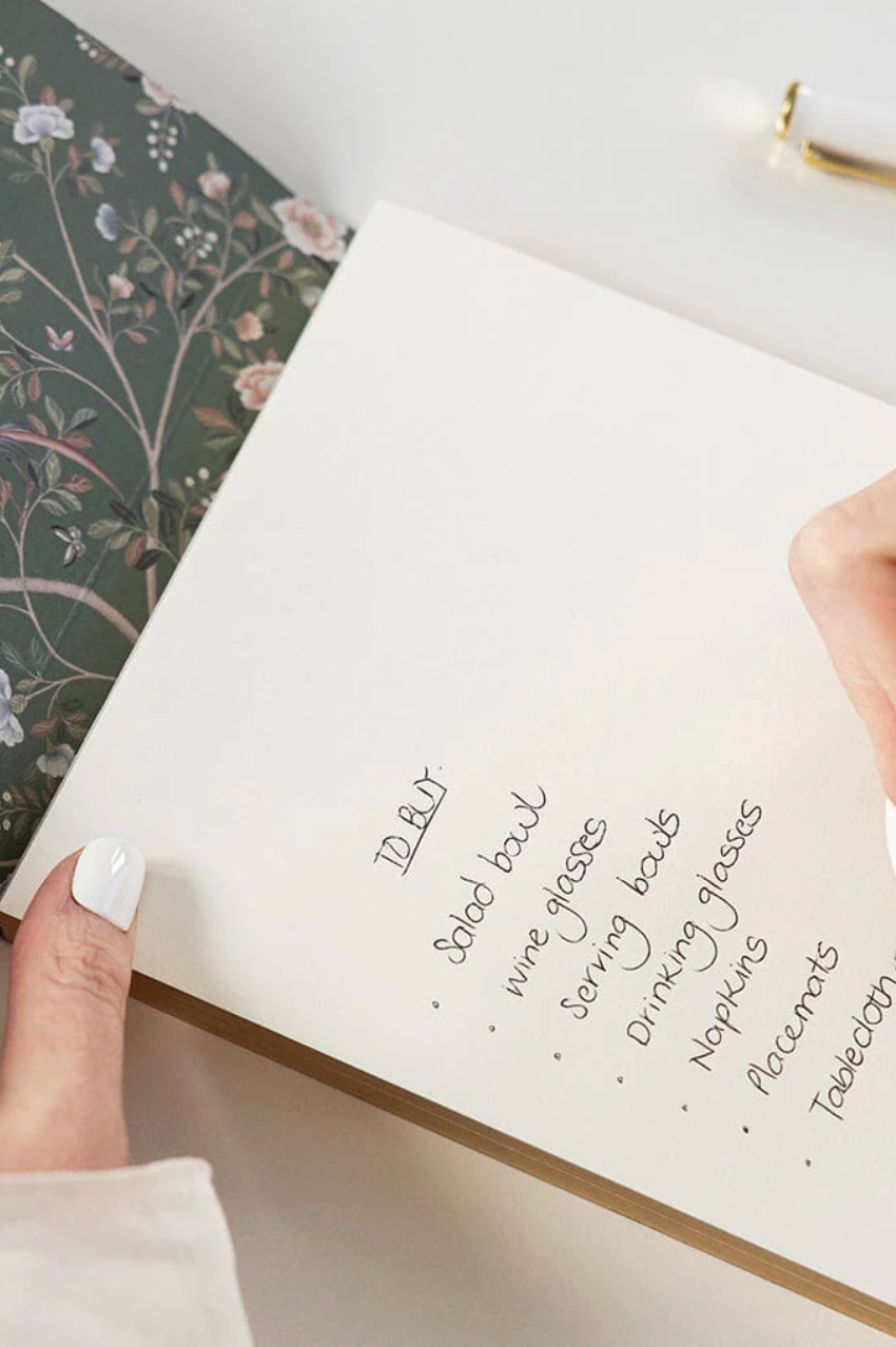 Notepad Desktop Jotter - Camellia Tree