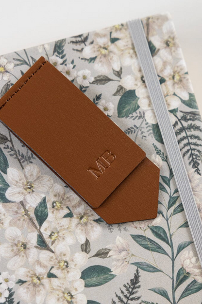 Leatherette Bookmark - Espresso