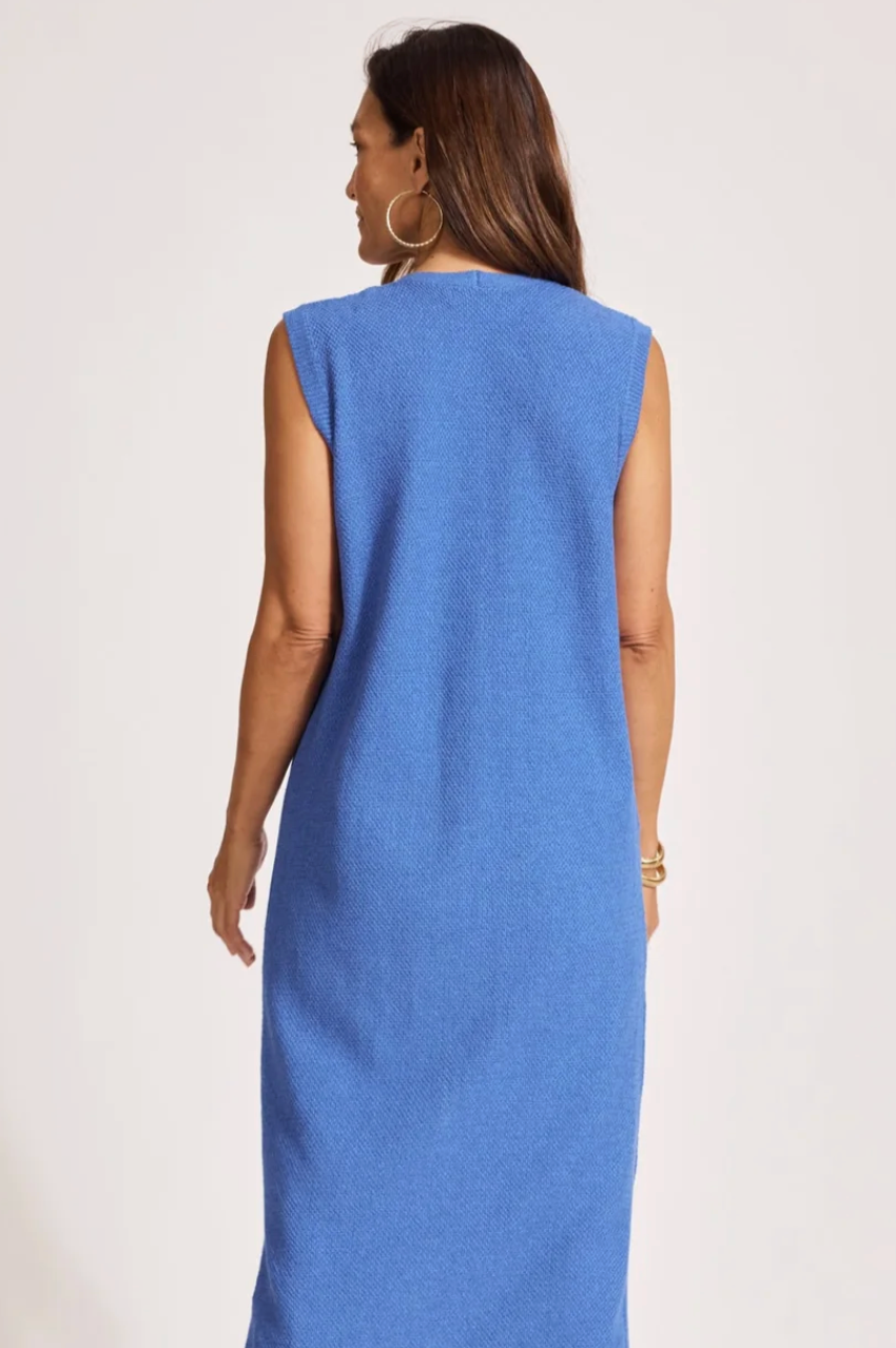 Artemis Knit Vest - Aegean