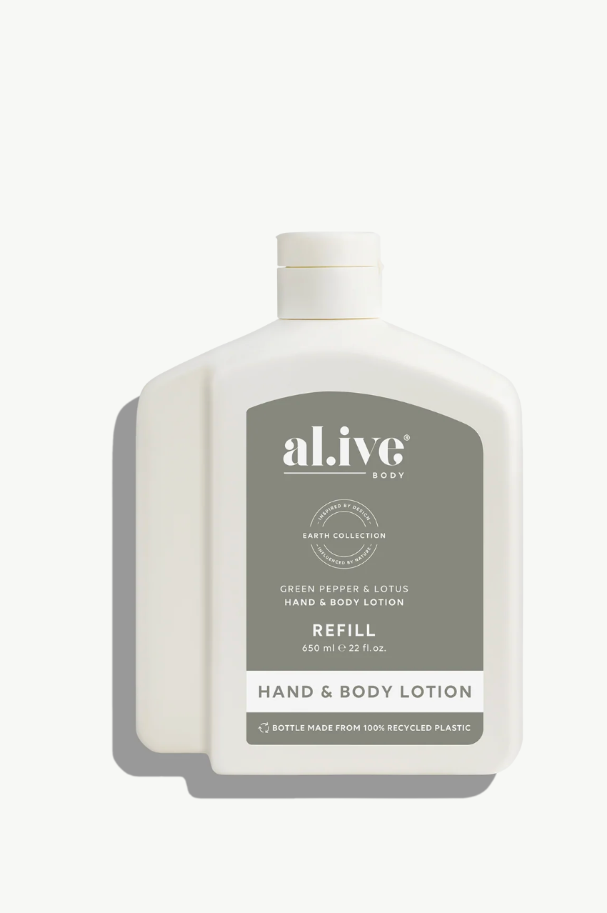 Alive 650ml Body Lotion Refill