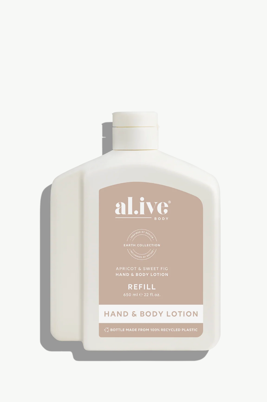 Alive 650ml Body Lotion Refill