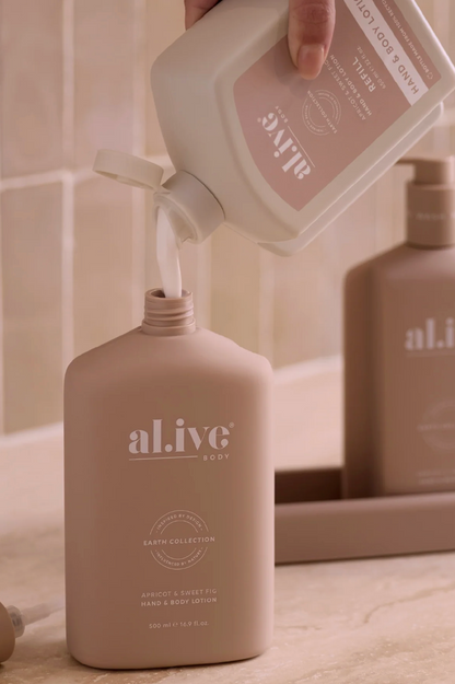 Alive 650ml Body Lotion Refill