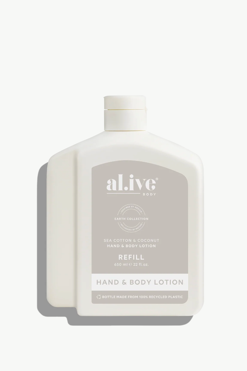 Alive 650ml Body Lotion Refill