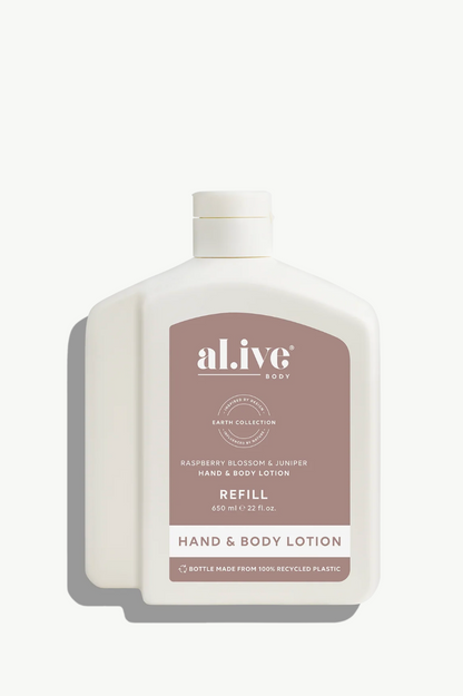 Alive 650ml Body Lotion Refill