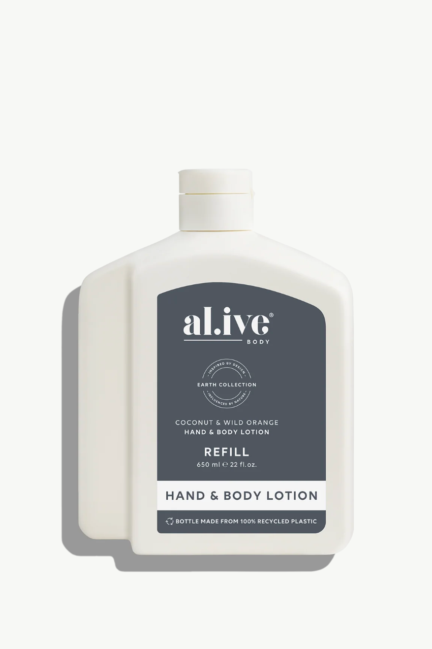 Alive 650ml Body Lotion Refill