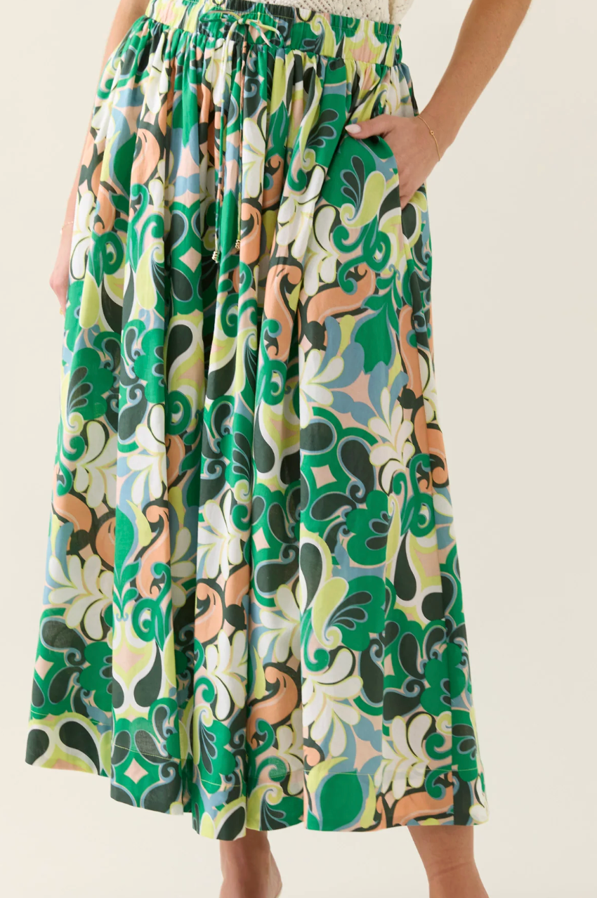 Aurora Maxi Skirt - Paisley