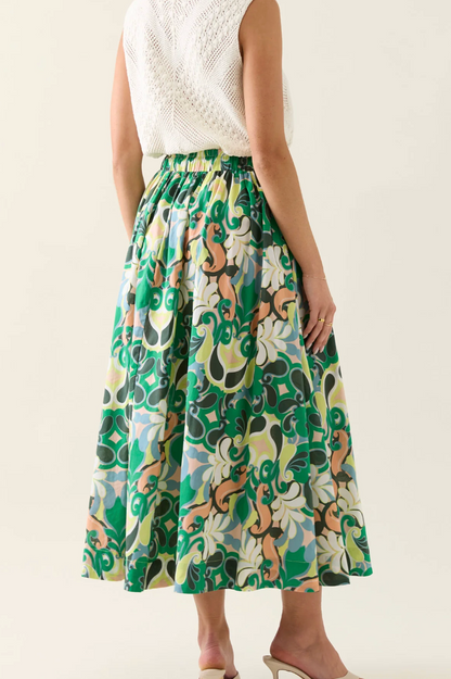 Aurora Maxi Skirt - Paisley