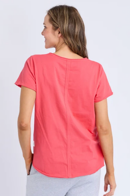 Elm Pima Vee Tee - Cayenne