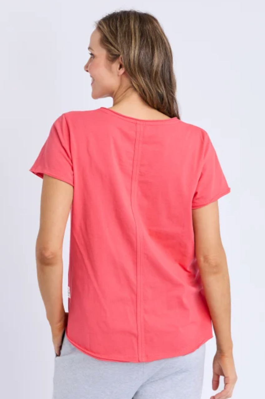 Elm Pima Vee Tee - Cayenne