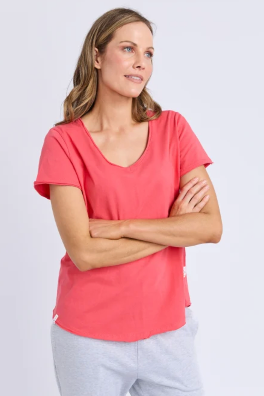 Elm Pima Vee Tee - Cayenne