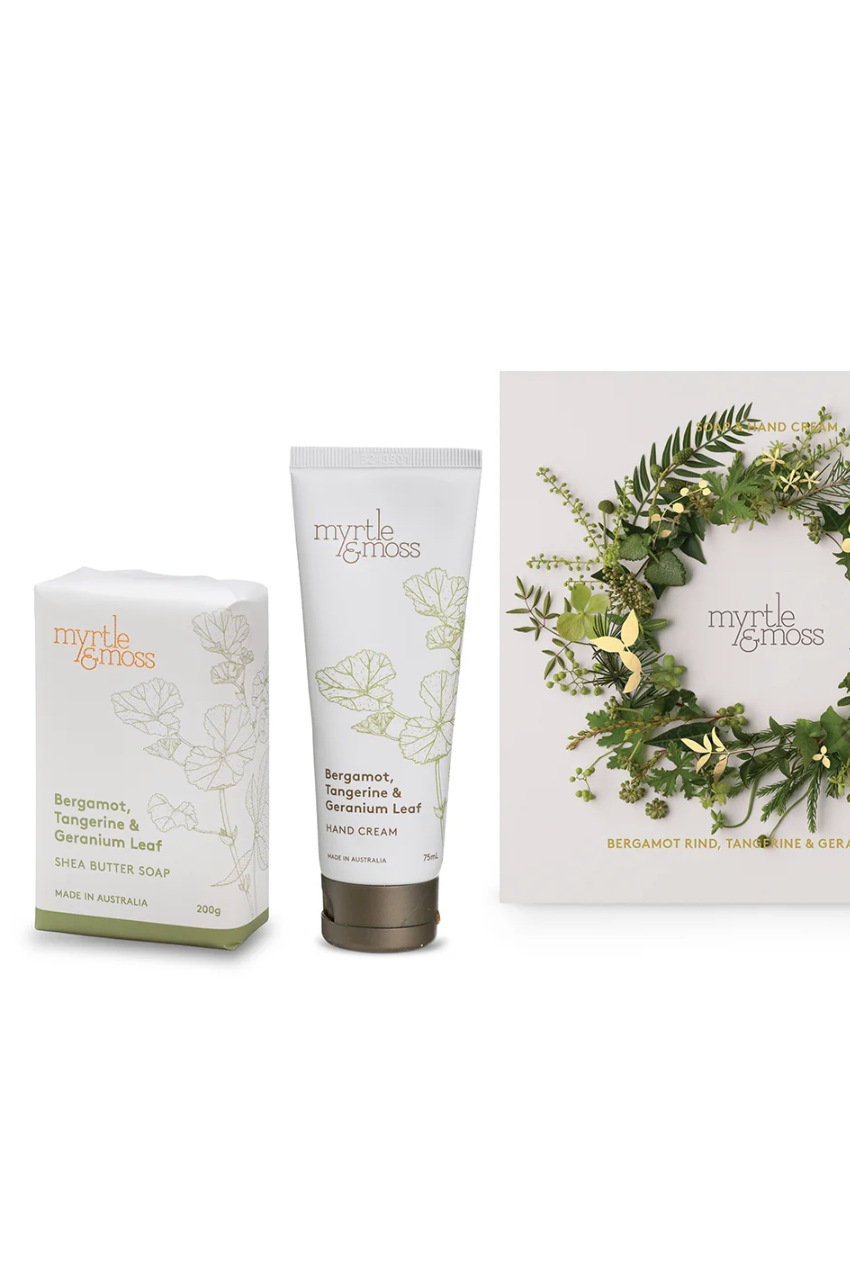 Myrtle & Moss Bergamot Xmas Duet Gift Pack