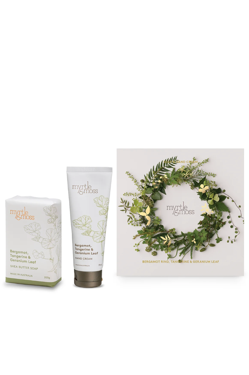 Myrtle & Moss Bergamot Xmas Duet Gift Pack