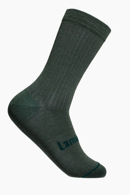 Merino Wool Crew Socks - Tuatara