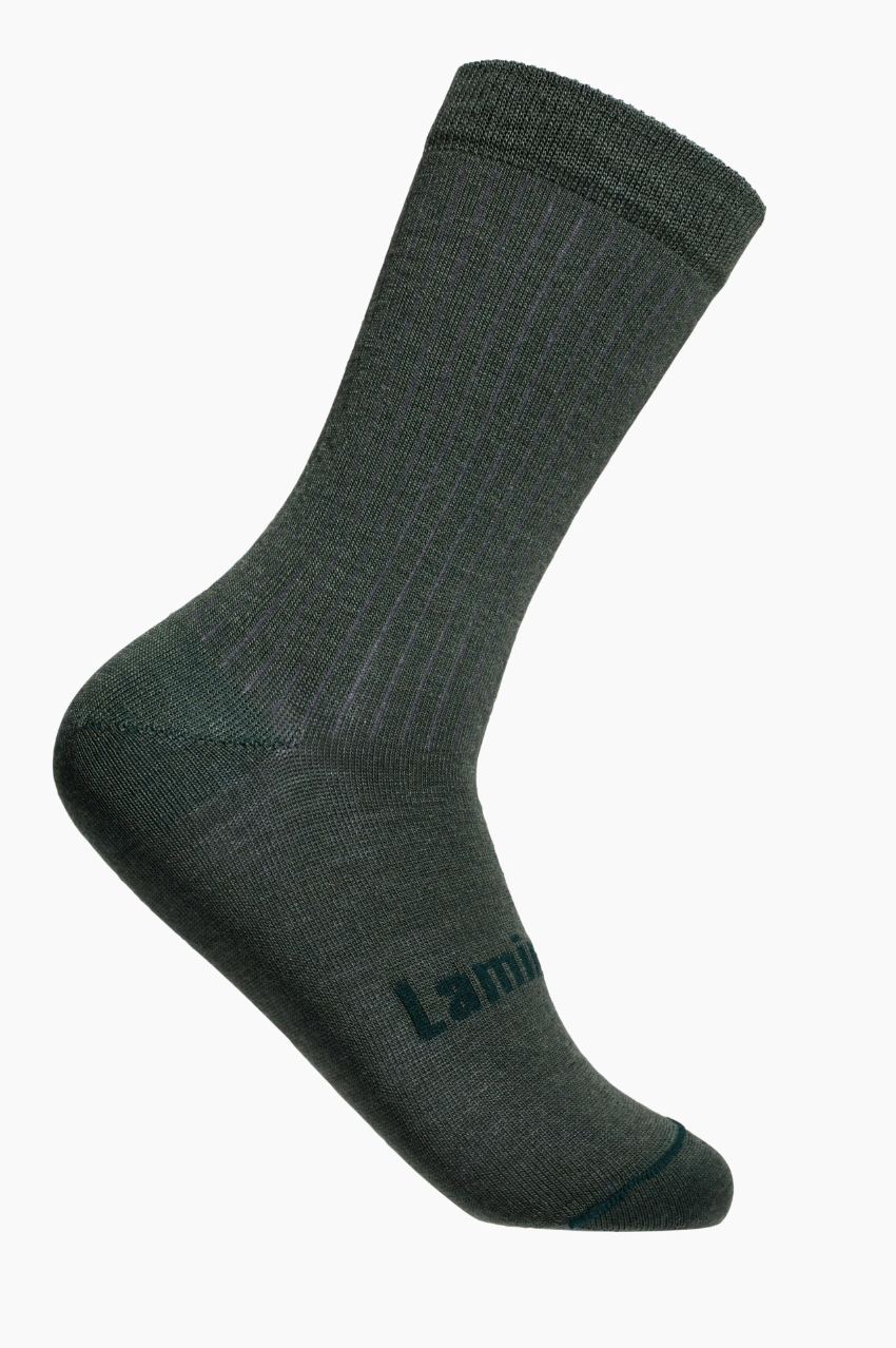Merino Wool Crew Socks - Tuatara