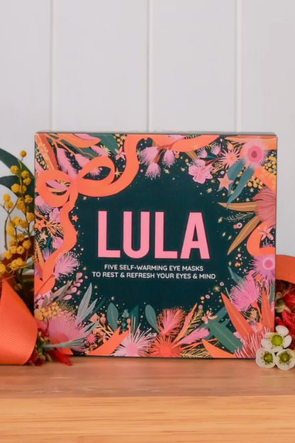 Lula Self Warming Eye Mask Xmas Gift Box - Mixed 5 Pack