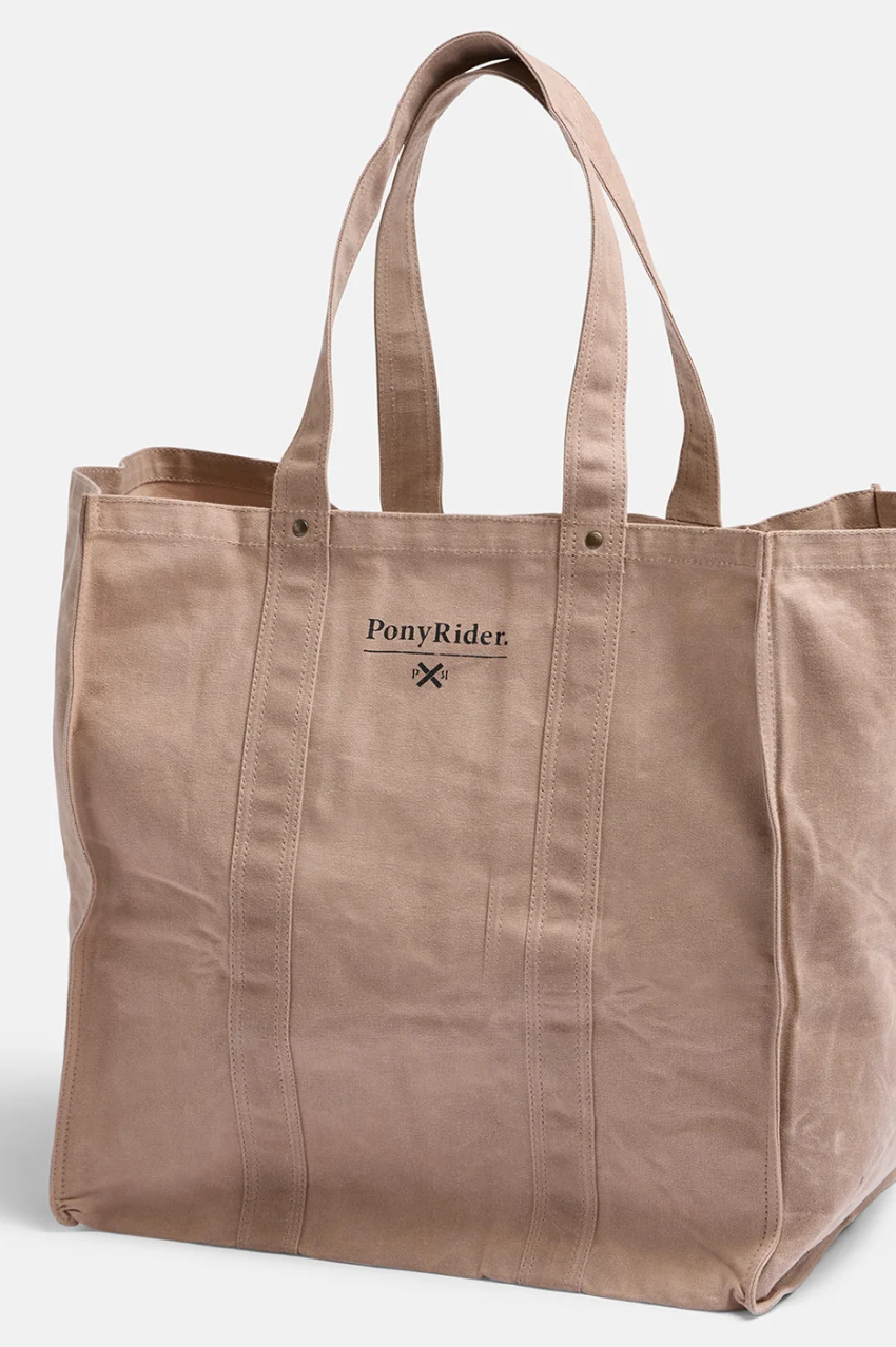Market Canvas Tote - Mocha