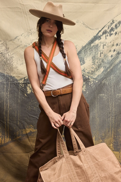 Market Canvas Tote - Mocha