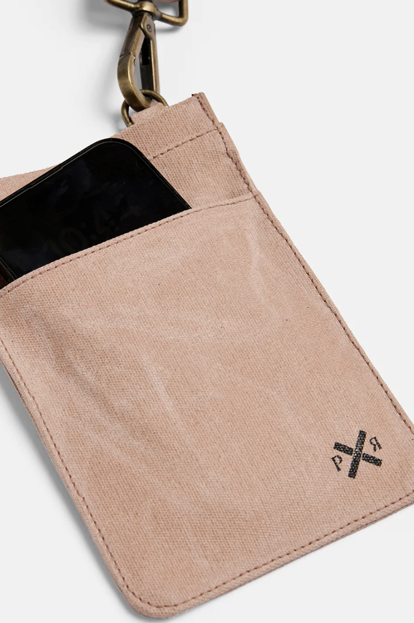 Slow Road Crossbody Phone Bag - Mocha
