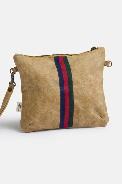 Escapee Clutch with Strap - Tan