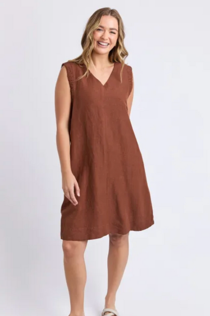 Foxwood Bermuda Dress - Chocolate