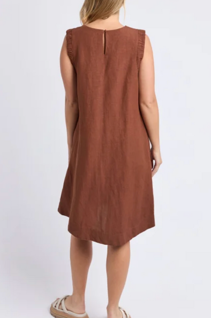 Foxwood Bermuda Dress - Chocolate