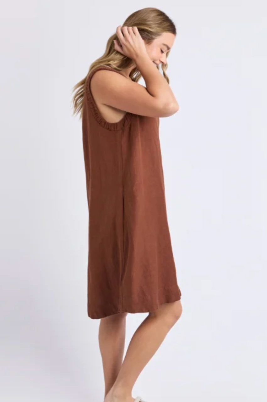 Foxwood Bermuda Dress - Chocolate