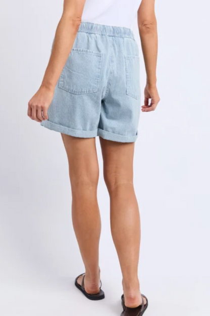 Elm Holly Stripe Short - Blue/White