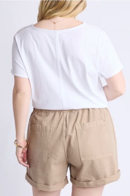 Elm Emma Relaxed Short - Latte