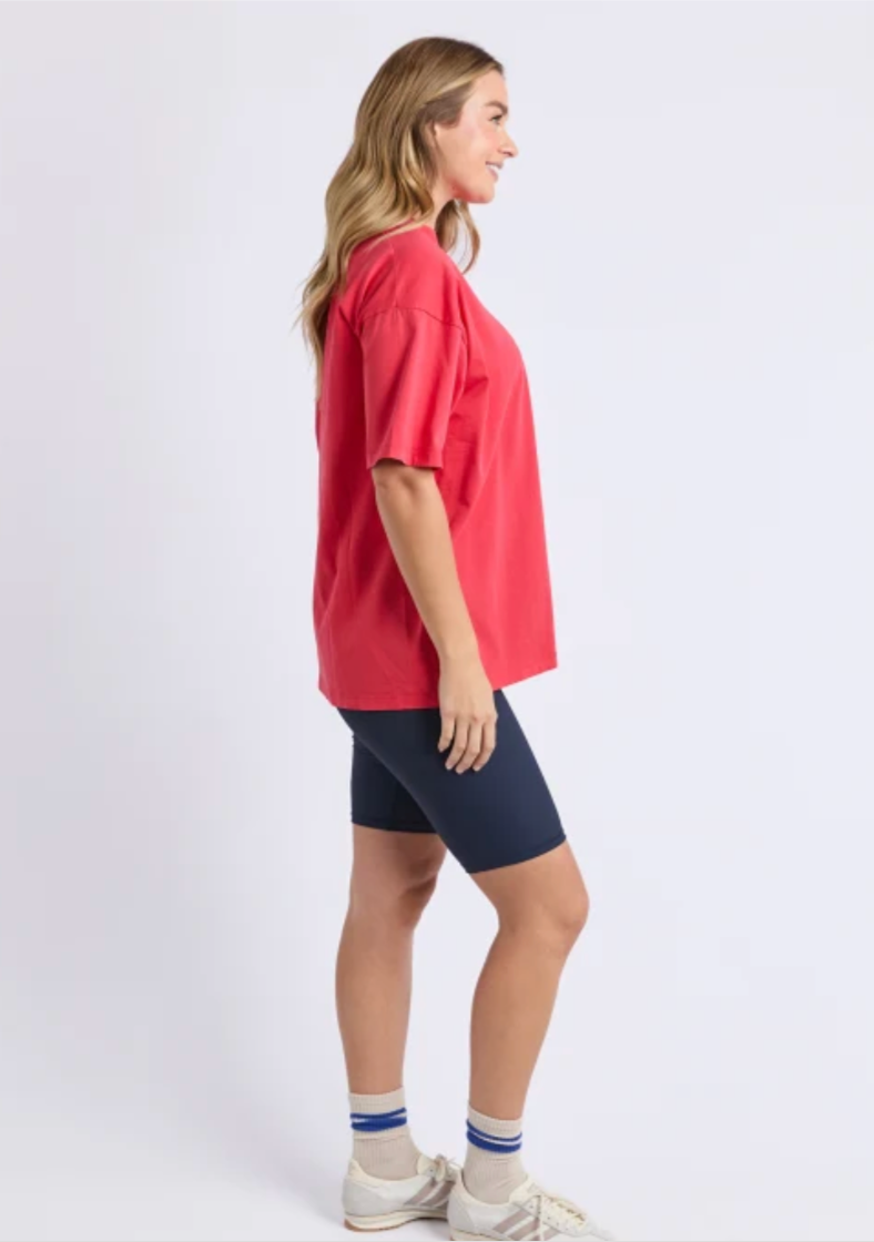 Foxwood Captain Tee - Red