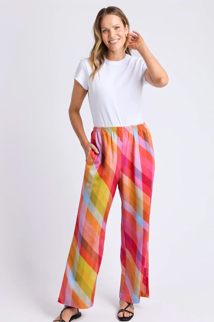 Elm Rena Pant - Rena Striped Print