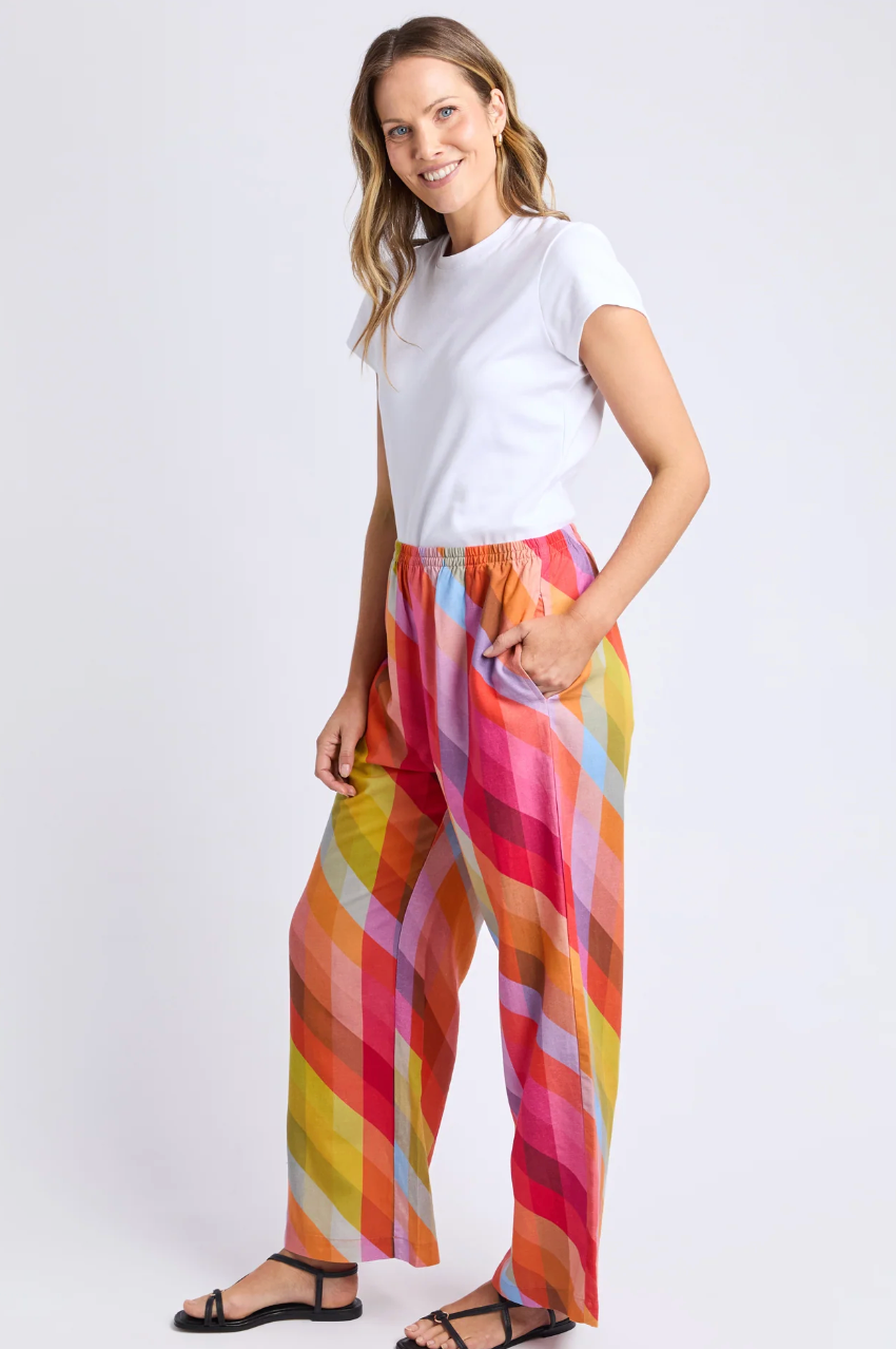 Elm Rena Pant - Rena Striped Print