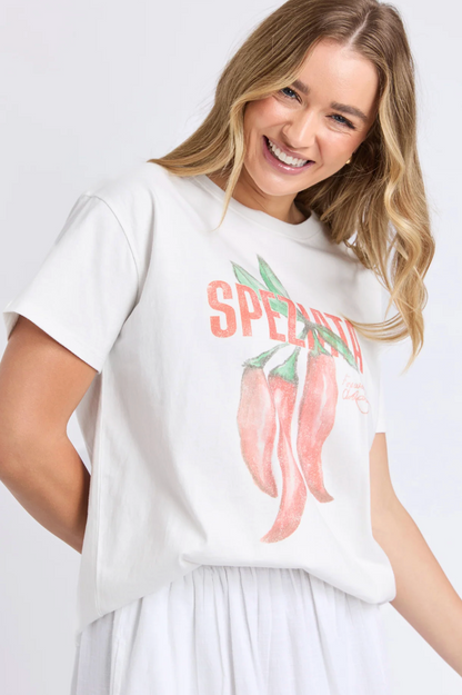 Foxwood Speziata Tee - Vintage White