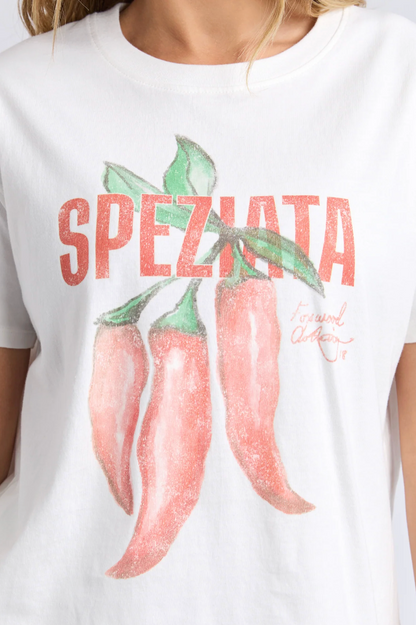 Foxwood Speziata Tee - Vintage White