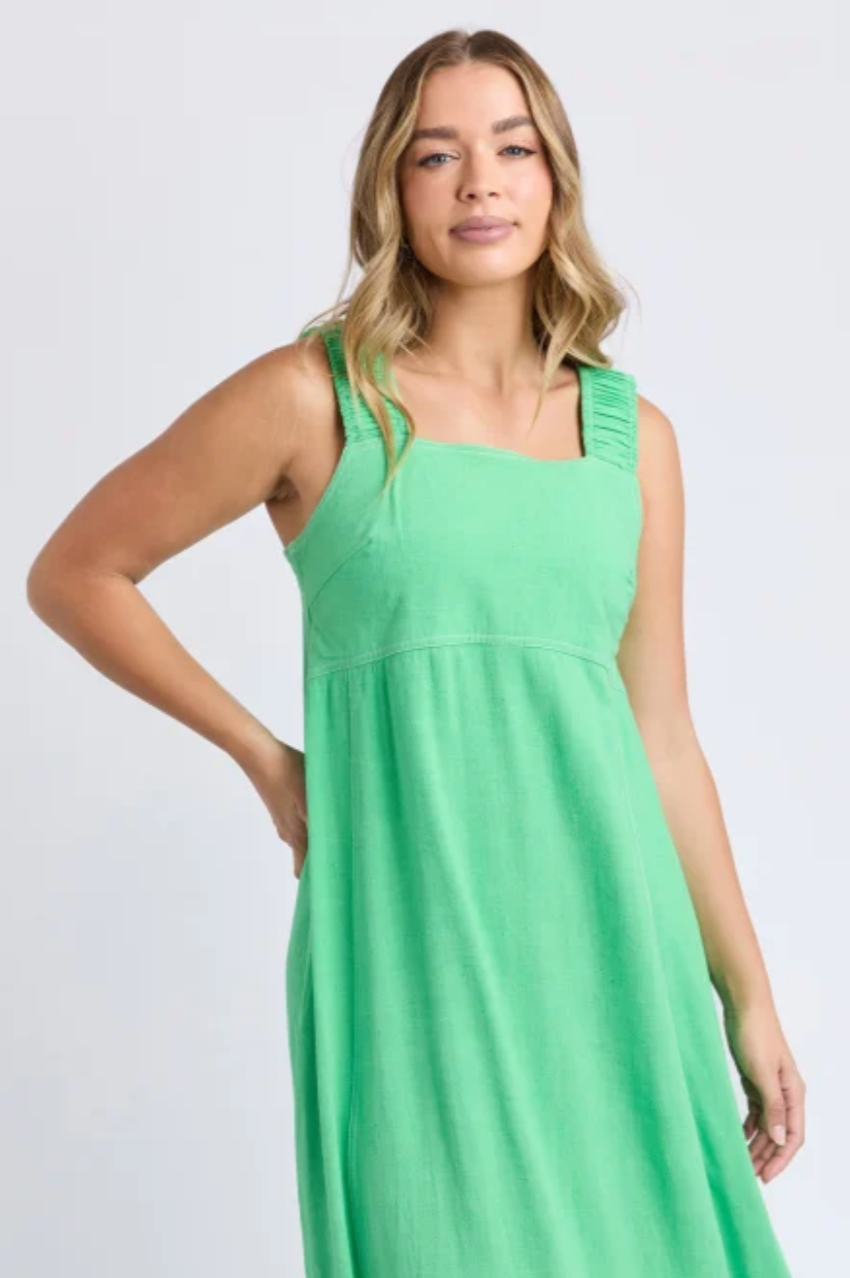 Sage Dress - irish Green
