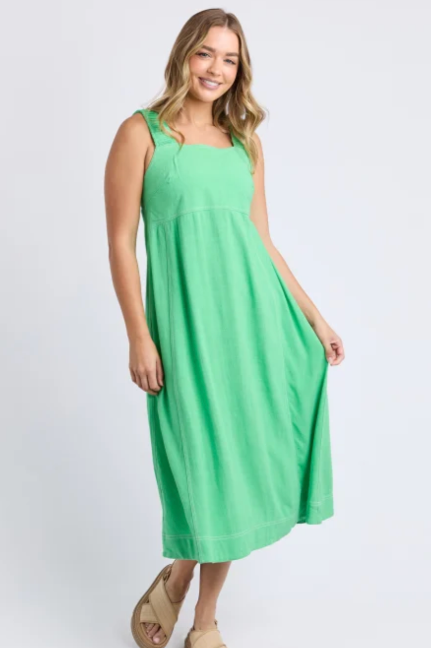 Sage Dress - irish Green